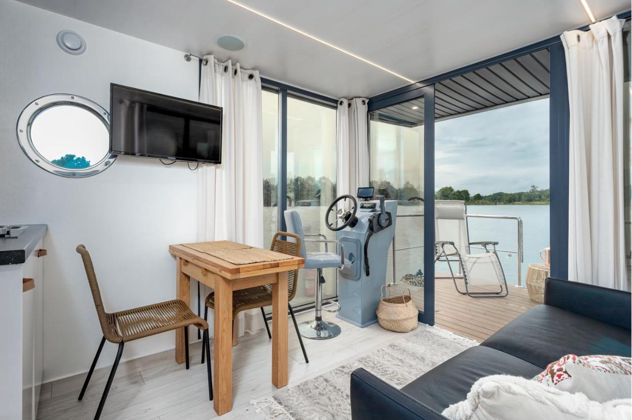 Lemuria Houseboat - Plywajacy Domek Na Wodzie Wrocław Exterior foto