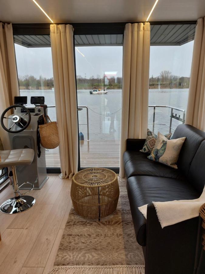 Lemuria Houseboat - Plywajacy Domek Na Wodzie Wrocław Exterior foto